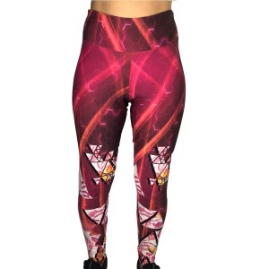 CALÇA LEGGING CÓS ANAT. ESTAMPA DIGITAL DNA